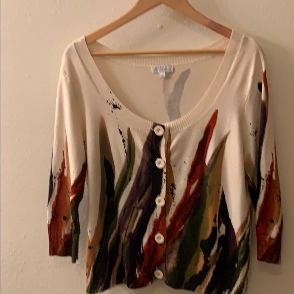 3/4 length cardigan